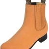 Botines Charros Clasicos De Piel Nobuck Para Hombre 'El Besserro' - ID: 203