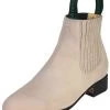 Botines Charros Clasicos De Piel Nobuck Para Hombre 'La Barca' - ID: 217