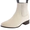 Botines Charros Clasicos De Piel Nobuck Para Hombre 'El Canelo' - ID: 229