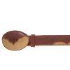 Cinto Vaquero De Piel Genuina Para Hombre Con Hebilla Ovalada, 1 1/2" Ancho 'El General' - ID: 27009
