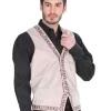 Chaleco De Vestir Kakhi Para Hombre 'El General' - ID: 34085