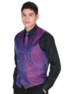 Chaleco De Vestir Rojo Para Hombre 'El General' - ID: 34140