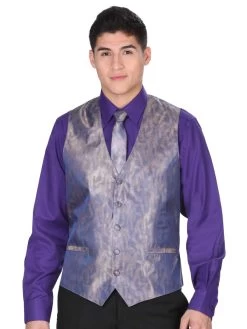 Chaleco De Vestir Azul Para Hombre 'El General' - ID: 34143