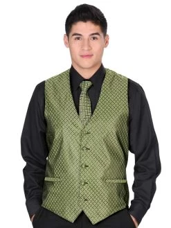 Chaleco De Vestir Verde Para Hombre 'El General' - ID: 34150