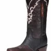 Botas Vaqueras Rodeo Con Antifaz De Piel Genuina Para Mujer 'El General' - ID: 34507
