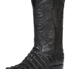 Botas Vaqueras Imitacion De Caiman Cola Grabado En Piel Vacuno Para Hombre 'El Señor De Los Cielos' - ID: 40842