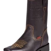Botas Vaqueras Rodeo Clasicas De Piel Genuina Para Hombre 'Buffalo & Bull' - ID: 40946