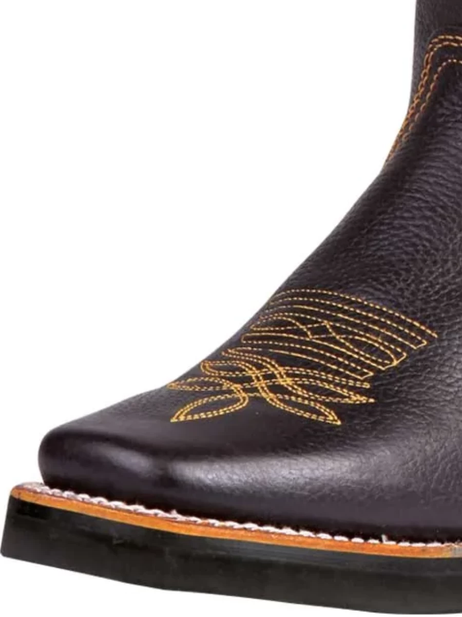 Botas Vaqueras Rodeo Clasicas De Piel Genuina Para Hombre 'Buffalo & Bull' - ID: 40946 - Imagen 2