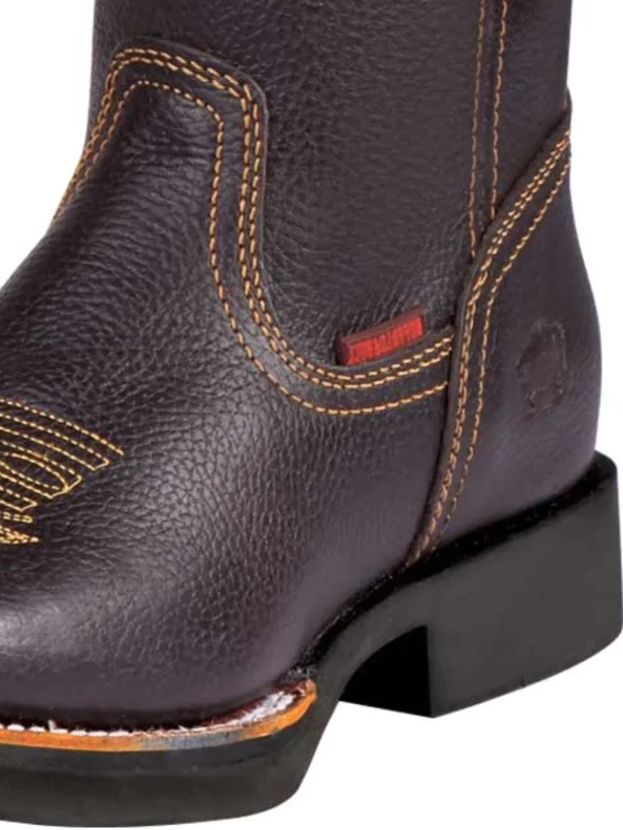 Botas Vaqueras Rodeo Clasicas De Piel Genuina Para Hombre 'Buffalo & Bull' - ID: 40946 - Imagen 3