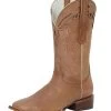 Botas Vaqueras Rodeo Clasicas De Piel Genuina Para Mujer 'The Red Rose Of Texas' - ID: 42258