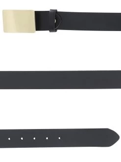 Cinto De Vestir De Piel Genuina Para Hombre 1 1/2" Ancho 'El General' - ID: 42315