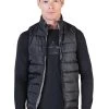 Chaleco Acolchado Ultraligero Negro/Gris Para Hombre 'El Señor De Los Cielos' - ID: 42555