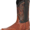 Botas Vaqueras Rodeo Exoticas De Cuello De Avestruz Original Para Hombre '100 Años' - ID: 42718