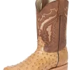 Botas Vaqueras Rodeo Exoticas De Avestruz Original Para Hombre '100 Años' - ID: 42769
