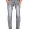 Pantalon De Mezclilla Stretch Piedra Deslavado Para Hombre 'Centenario' - ID: 42856