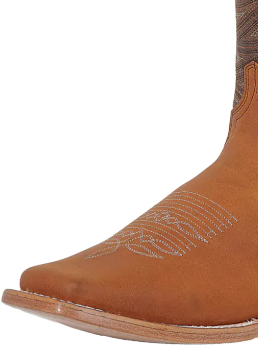 Botas Vaqueras Rodeo Clasicas De Piel Genuina Para Hombre 'El General' - ID: 42991 - Imagen 2