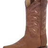 Botas Vaqueras Rodeo Clasicas De Piel Genuina Para Hombre 'El General' - ID: 43001
