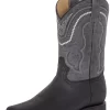 Botas Vaqueras Rodeo Clasicas De Piel Genuina Para Hombre 'El General' - ID: 43006
