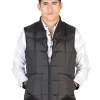 Chaleco Acolchado Ultraligero Negro Para Hombre 'El Señor De Los Cielos' - ID: 43158