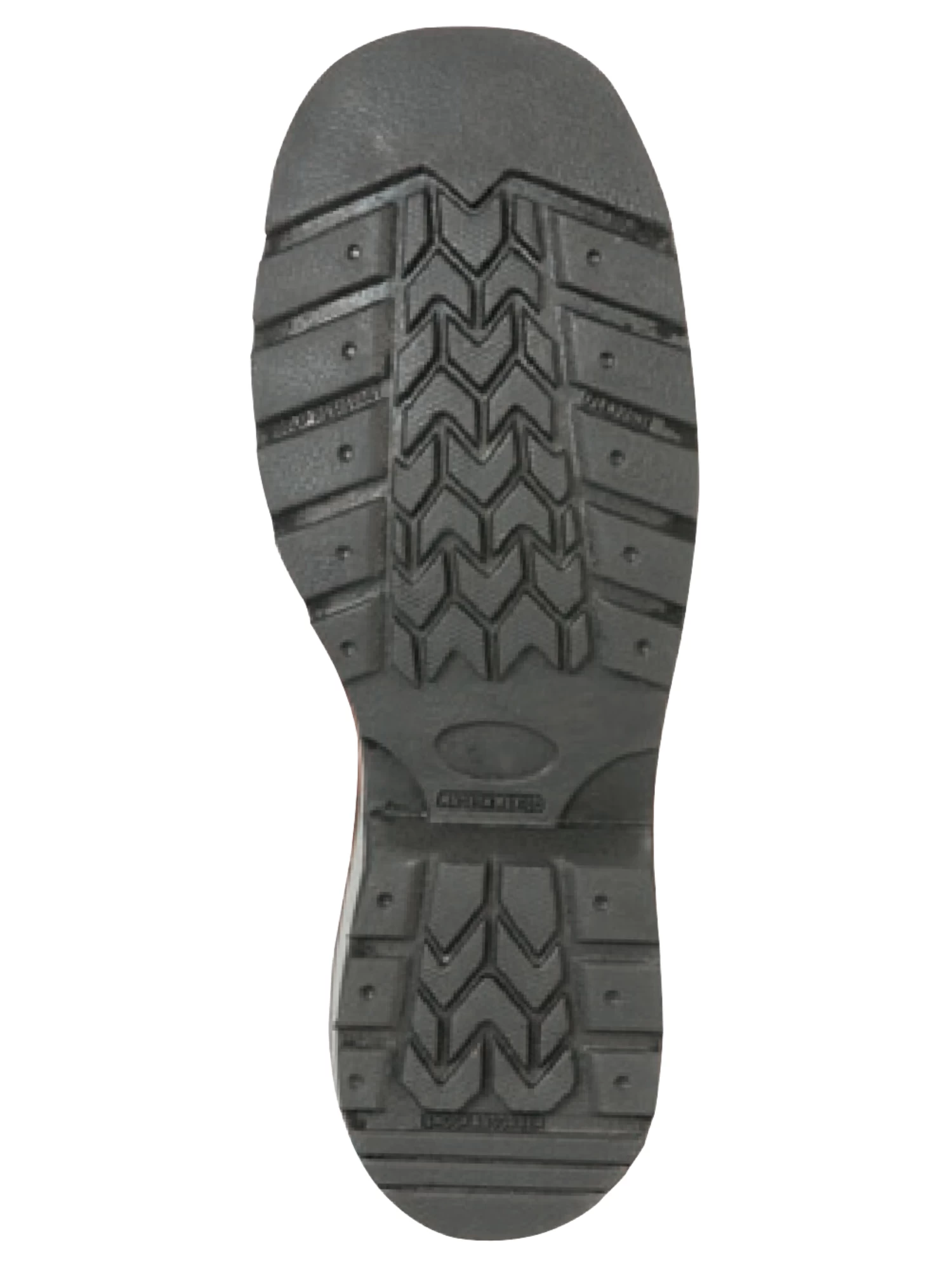 Botas De Trabajo Rodeo De Tubo Pull-On Con Punta Suave De Piel Genuina Para Hombre 'El General' - ID: 51277 - Imagen 5