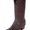 Botas Vaqueras Rodeo Clasicas De Piel Nobuck Para Mujer 'El General' - ID: 122486