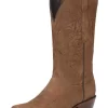 Botas Vaqueras Rodeo Clasicas De Piel Nobuck Para Mujer 'El General' - ID: 122488