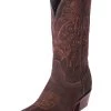 Botas Vaqueras Rodeo Clasicas De Piel Nobuck Para Mujer 'El General' - ID: 122489