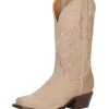 Botas Vaqueras Rodeo Clasicas De Piel Nobuck Para Mujer 'El General' - ID: 122490