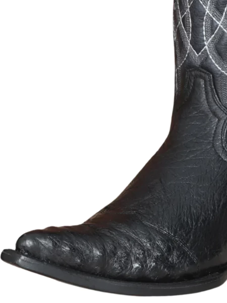 Botas Vaqueras Exoticas De Puntera De Avestruz Original Para Hombre 'Centenario' - ID: 124410 - Imagen 2
