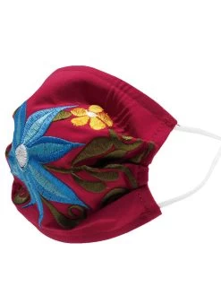Floral Mexican Face Mask - Cubrebocas Bordado Floral - ID: 125587