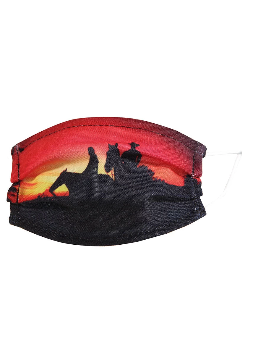 Printed Kids Face Mask - Cubrebocas Kids Impreso Vaqueros - ID: 125664