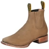 Botines Vaqueros Rodeo Clasicos De Piel Nobuck Para Hombre 'El General' - ID: 126189