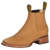 Botines Vaqueros Rodeo Clasicos De Piel Nobuck Para Hombre 'El General' - ID: 126190