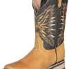 Botas Vaqueras Rodeo Clasicas De Piel Genuina Para Hombre 'El General' - ID: 126233