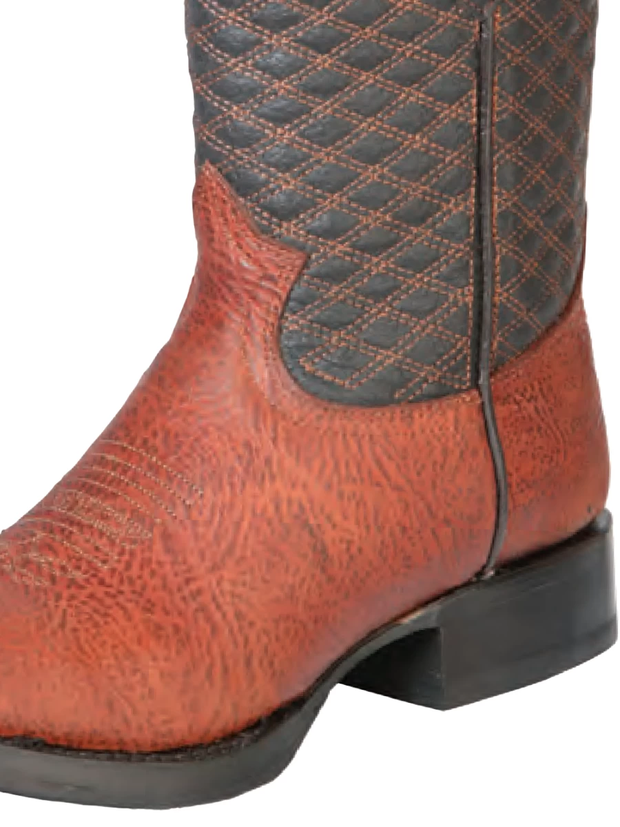 Botas Vaqueras Rodeo Clasicas De Piel Genuina Para Hombre 'Buffalo & Bull' - ID: 126240 - Imagen 3