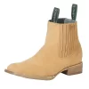 Botines Vaqueros Rodeo Clasicos De Piel Nobuck Para Hombre 'La Barca' - ID: 126408