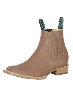 Botines Vaqueros Rodeo Clasicos De Piel Nobuck Para Hombre 'La Barca' - ID: 126409