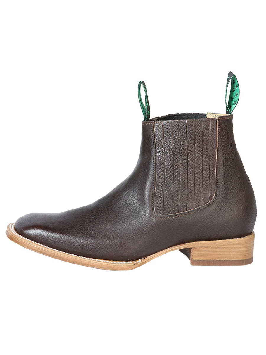 Botines Vaqueros Rodeo Clasicos De Piel Genuina Para Hombre 'La Barca' - ID: 126411 - Imagen 2