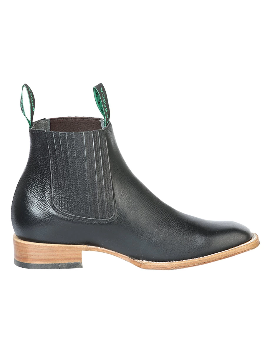 Botines Vaqueros Rodeo Clasicos De Piel Genuina Para Hombre 'La Barca' - ID: 126412 - Imagen 3