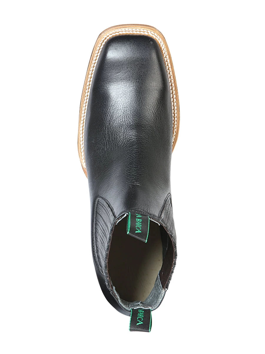 Botines Vaqueros Rodeo Clasicos De Piel Genuina Para Hombre 'La Barca' - ID: 126412 - Imagen 6