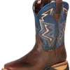 Botas De Trabajo De Tubo Pull-On Con Punta Suave De Piel Genuina Para Hombre 'Buffalo & Bull' - ID: 126458