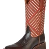 Botas Vaqueras Rodeo Clasicas De Piel Genuina Para Hombre 'El General' - ID: 126524