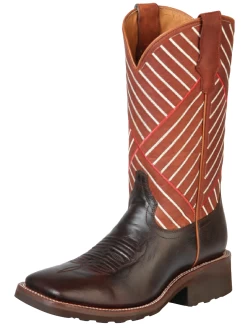 Botas Vaqueras Rodeo Clasicas De Piel Genuina Para Hombre 'El General' - ID: 126524