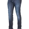 Pantalon De Mezclilla Casual Azul Oscuro Para Hombre 'El Norteño' - ID: 126635