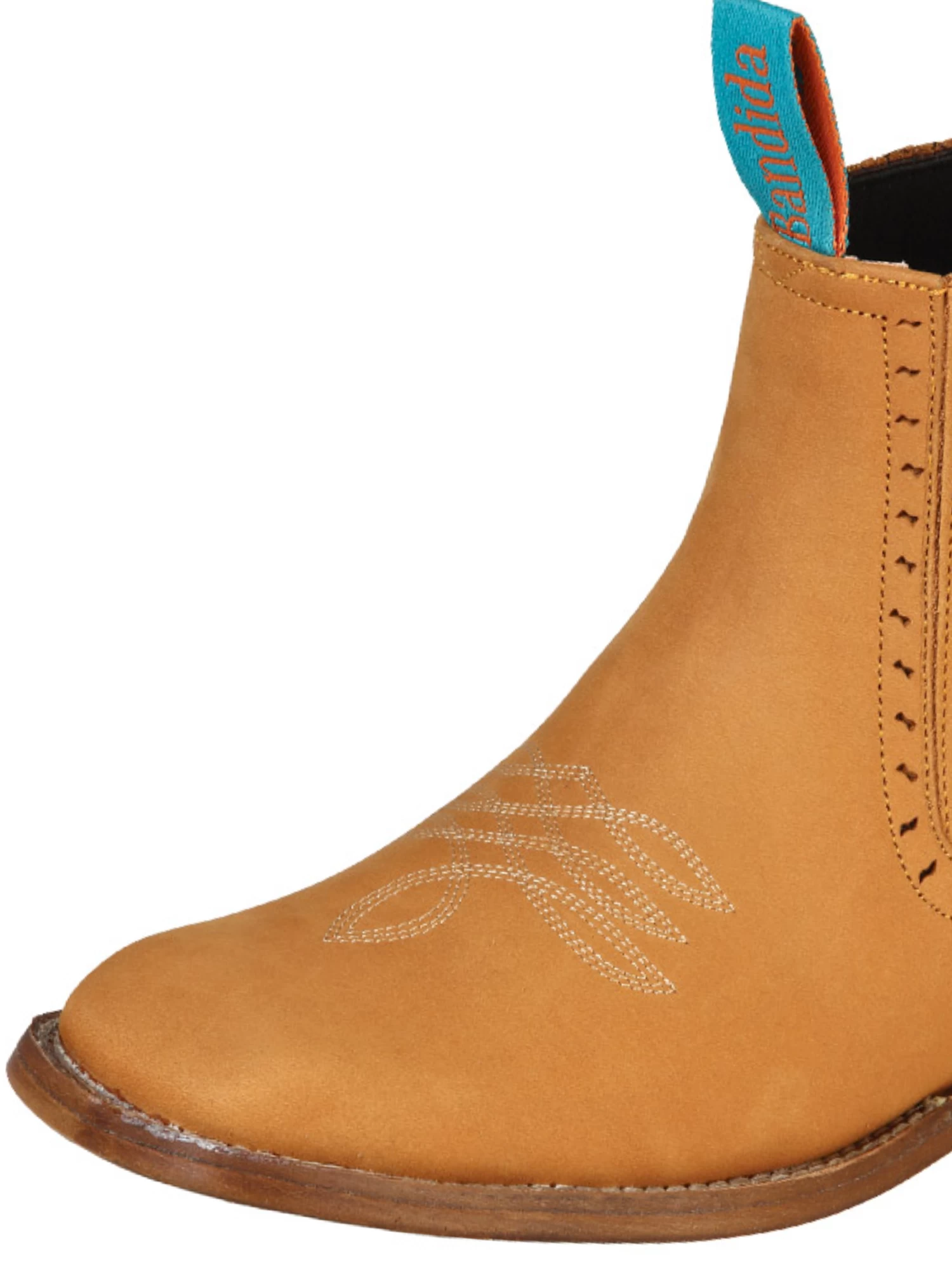 Botines Vaqueros Rodeo Clasicos De Piel Nobuck Para Mujer 'La Barca' - ID: 126664 - Imagen 2