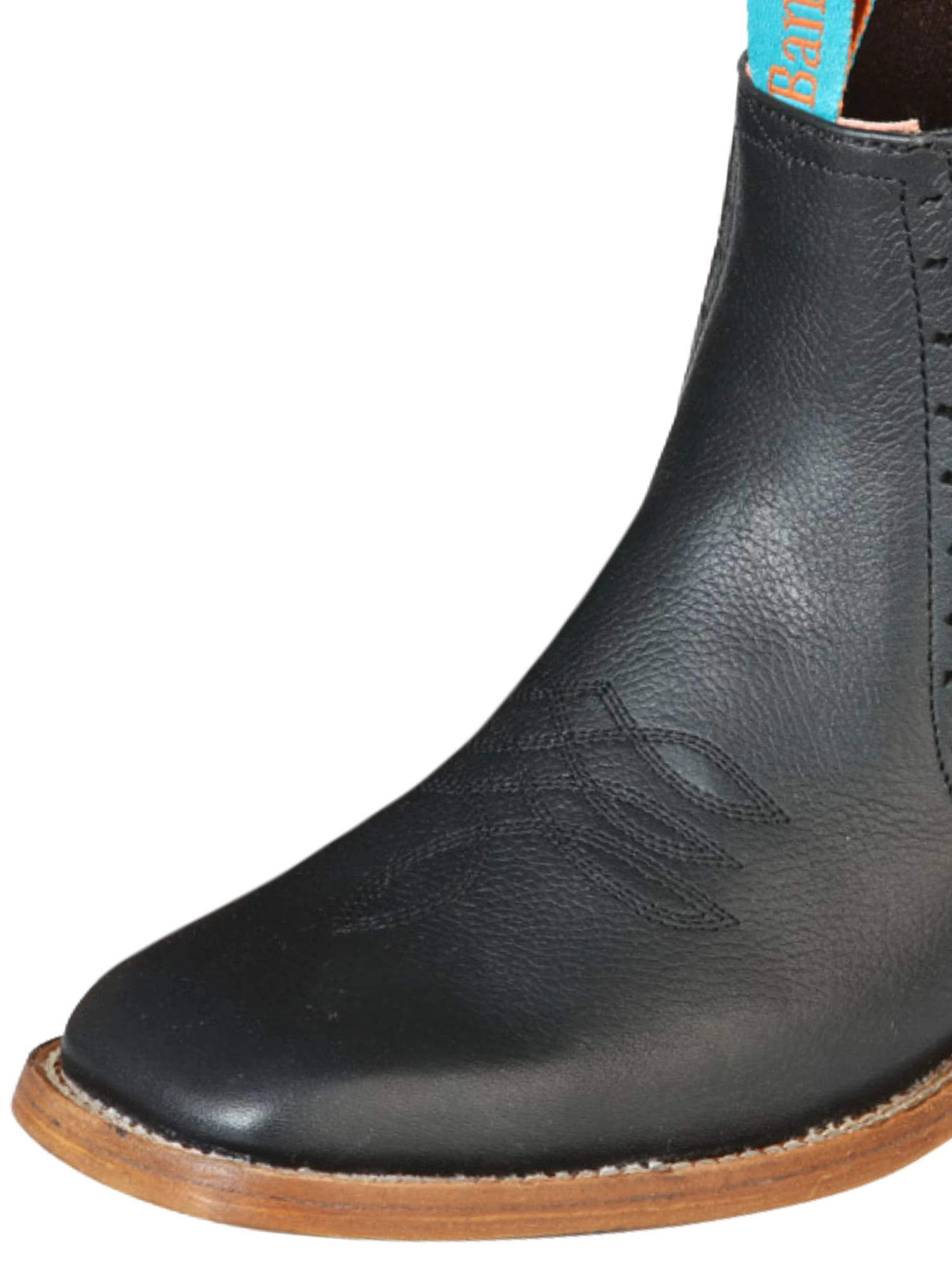 Botines Vaqueros Rodeo Clasicos De Piel Genuina Para Mujer 'La Barca' - ID: 126667 - Imagen 2