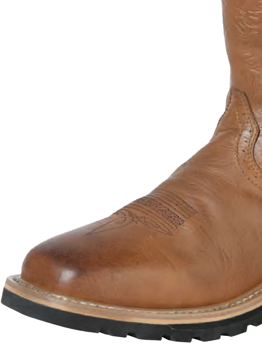 Botas De Trabajo Resistentes Al Agua De Construccion Goodyear Con Punta Suave De Piel Genuina Para Hombre 'Centenario' - ID: 126724 - Imagen 2