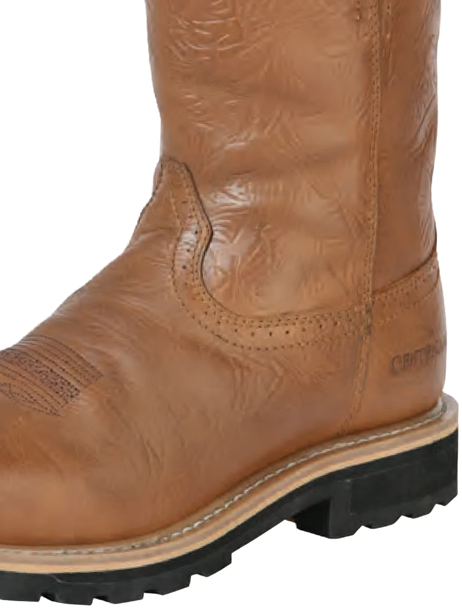 Botas De Trabajo Resistentes Al Agua De Construccion Goodyear Con Punta Suave De Piel Genuina Para Hombre 'Centenario' - ID: 126724 - Imagen 3