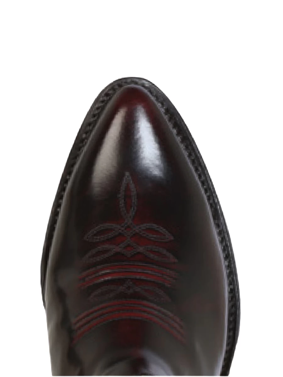 Botines Vaqueros Clasicos De Piel Genuina Acabado Camaleon Para Hombre 'El General' - ID: 179 - Imagen 5