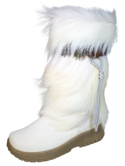 Botas De Invierno Para La Nieve De Piel Genuina Con Pelo/Pelo De Cabra Para Mujer 'Bearpaw' - ID: 7108